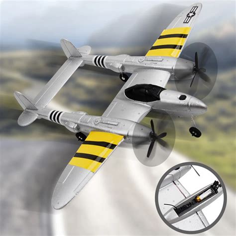 P38 2,4G DIY Крытая Игрушка Летающий Дрон детская модель пульт ...