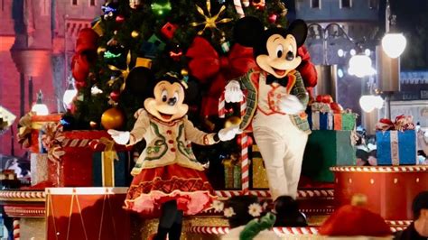 Mickeys Once Upon A Christmastime Parade 2022 Full Show In 4k Magic