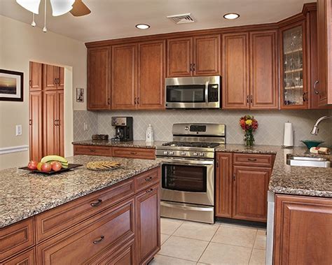 Kitchen Wall Colors With Cherry Wood Cabinets | Dandk Organizer