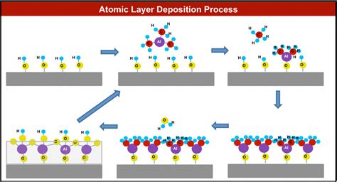 Ald Process Schematic Of One Cycle Of Al2o3 Ald Growth The