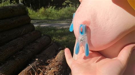 Clamps An Slapping Tits In Public Place Pics XHamster