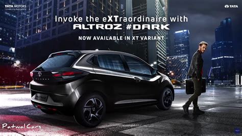 All New Tata Altroz XT Dark Edition 7 96 Lakh New 2022