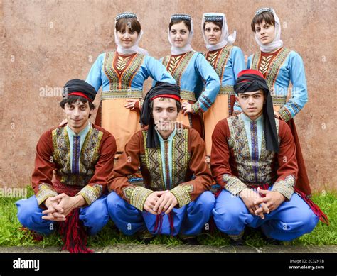 Armenian Traditional Style Taraz Dress In Wine Red And Gold Hong Kong