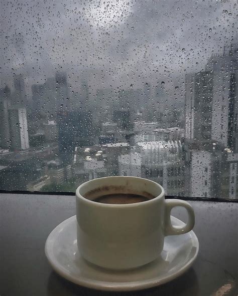 Rain And Coffee Rain And Coffee Rain Photography Aesthetic Coffee