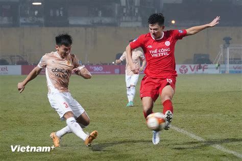 Vòng 21 V League Tâm điểm Derby Thủ đô Công an Hà Nội đại chiến Thể