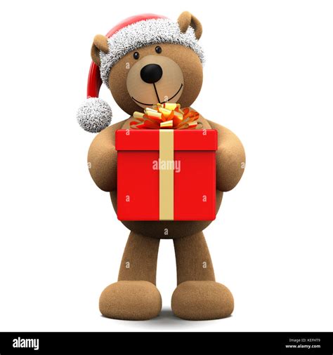 Christmas Teddy Bear Hi Res Stock Photography And Images Alamy