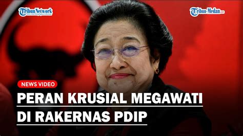 Megawati Blak Blakan Ungkap Peran Krusial Di Pdip Dalam Rakernas Saya