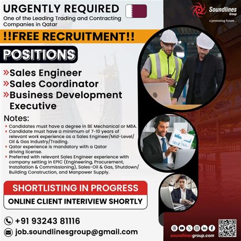 Urgently Required One Of The Leading Trading And Contracting Companies