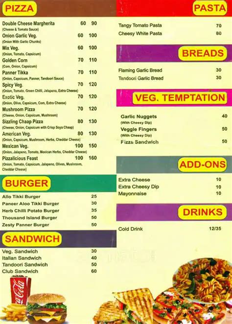 Menu At Buddys Pizza Delhi F 11