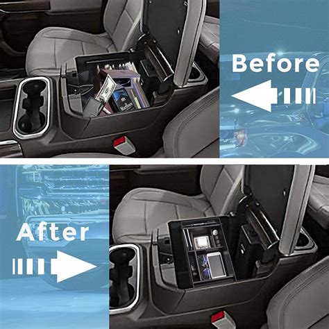 Carqiwireless Center Console Organizer For Chevy