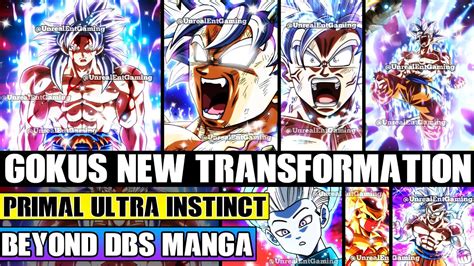 Beyond Dragon Ball Super Gokus New Transformation Primal Ultra