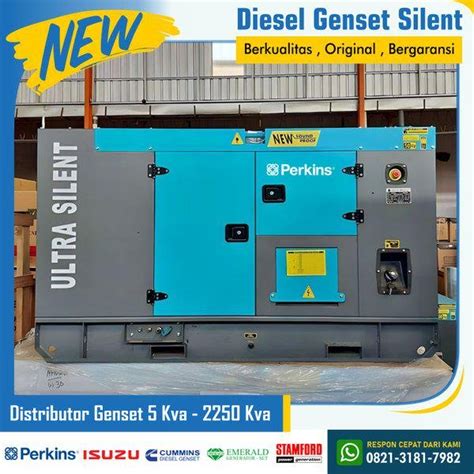 Jual Genset Kva Perkins Stamford Di Lapak Distributor Genset