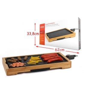 PLANCHA GRILL BAMBOU 2200W Grossiste Forest Distribution