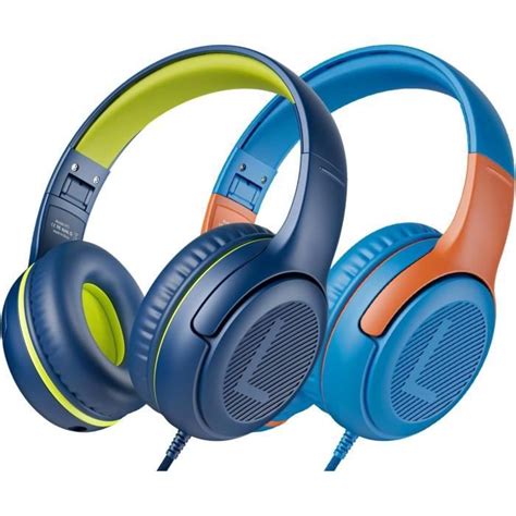 Casque D Coute Pour Enfants Pour L Cole Avec Microphone Db