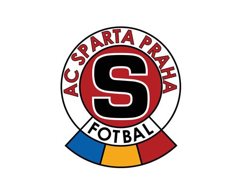 Sparta Prague Club Symbol Logo Czech Republic League Football Abstract