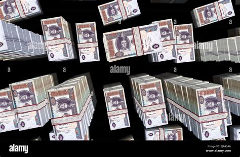 Mongolian Togrog Tugrik Money Pack 3d Illustration MNT Banknote