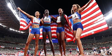 Team Usa Wins Gold In Womens 4x400m Relay At 2021 Olympics Ps Fitness