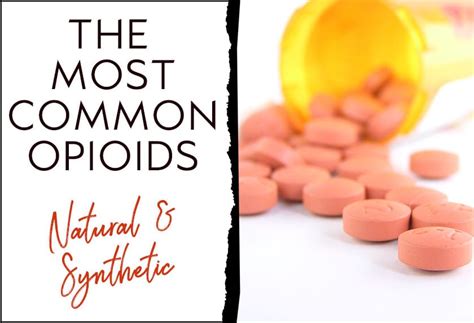 What Are The Most Common Opioids A List Of Natural And Synthetic Opiates Revive Detox