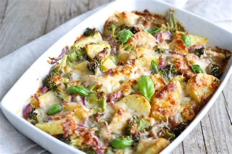 Gratin Aux Pommes De Terre Et Brocolis Nutriwi