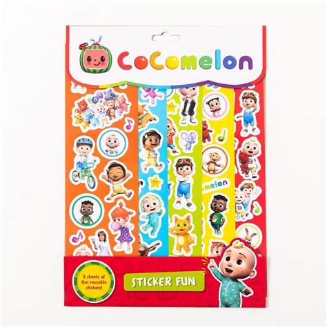 Cocomelon Sticker Fun Set Melon Mart