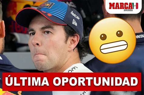 El último tren para Checo Pérez Red Bull tiene listo el cambio de