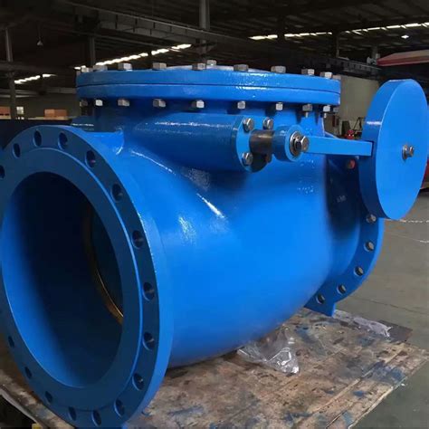 Manufacture Flanged Swing Check Valve With Counter Weight