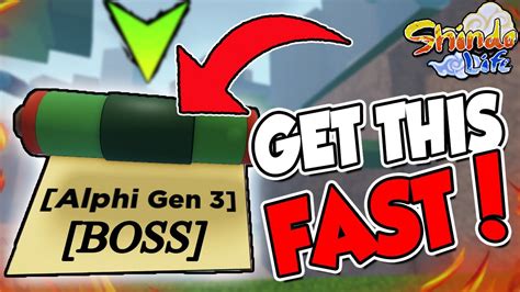 Code GET THIS NEW GEN 3 Alphi TAILED SPIRIT FAST BOSS LOCATION In