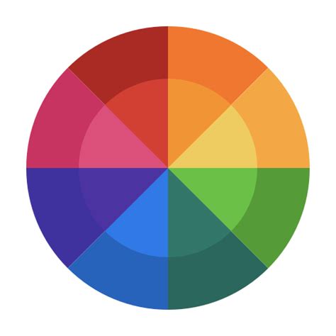 Color circle Surang Flat icon