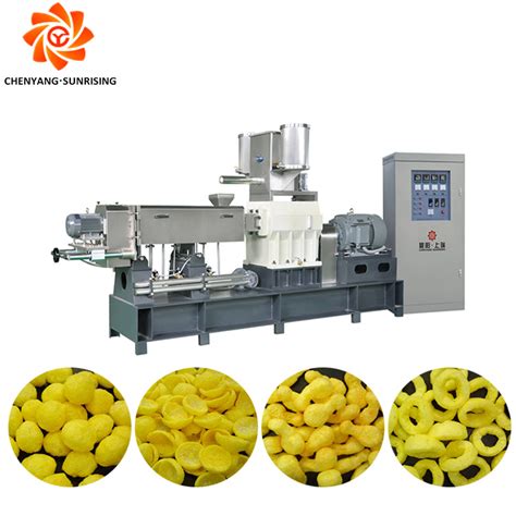 Crispy Corn Puff Snack Extruder Machine Puffed Snack Production Line