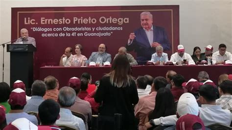 Presenta Ernesto Prieto Su Proyecto Para Guanajuato A Morenistas