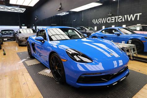 Full PPF Wrap Porsche Cayman GTS Twiisted Wrap