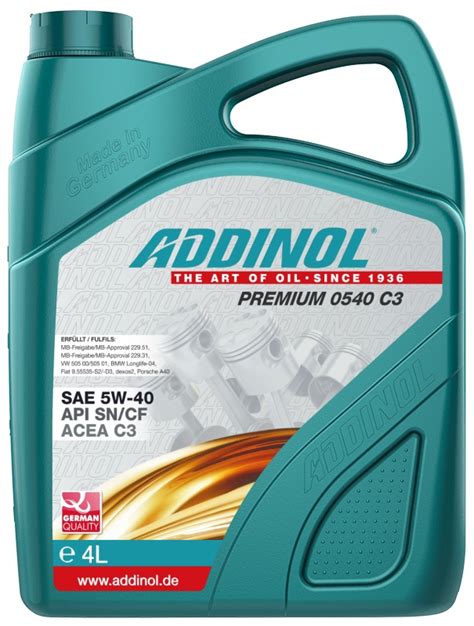 Addinol Premium W C Motorcars