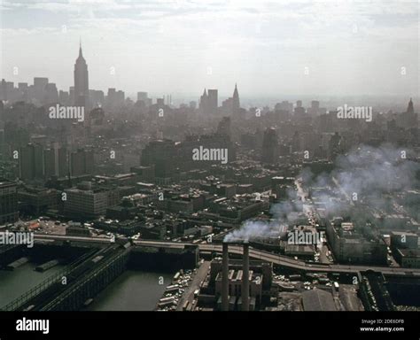 Manhattan New York Skyline ca. June 1974 Stock Photo - Alamy