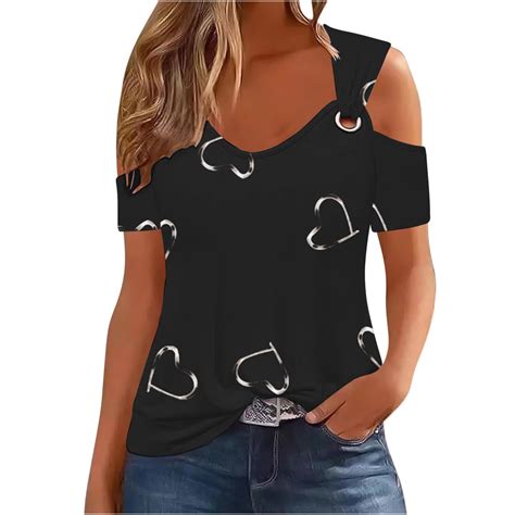 Shesay Sexy Summer Tops For Women Over 50 Womens Funny T Shirts Under