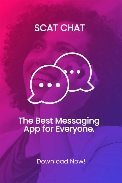 Free Chat App Promotion Pinterest Pin Template to Edit Online