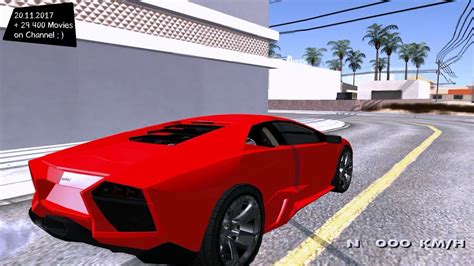 Lamborghini Reventon Grand Theft Auto San Andreas Gta Sa Mod Review