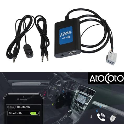 Atocoto Dmc Bluetooth A Dp Usb Drive Aux Car Adapter Interface For Vw