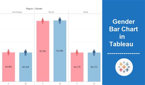 Gender Bar Graph In Tableau Visualization Analytics Planets