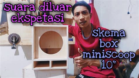 SKEMA BOX MINISCOOP 10 INCH CUSTOM LOW SUB YouTube