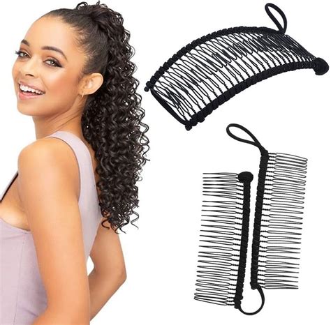 Stretchy Banana Clip Hair Vintage Clincher Comb Tool For Thick Thin Curly Hair