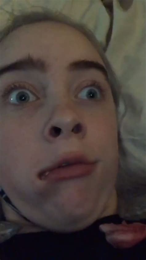 This Is Old But I Had To Do It Billieeilishmp 4 😂😂 Billie Eilish Billie Funny Faces