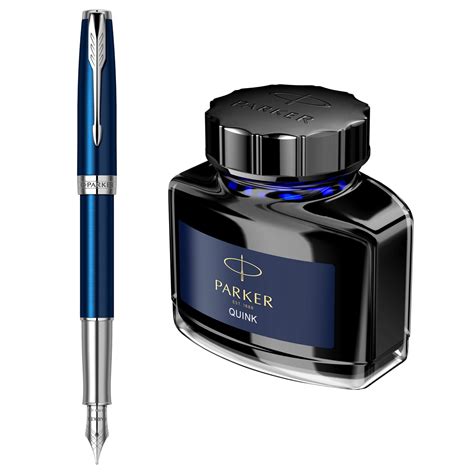 Stilou K Nib Parker Sonnet Royal Blue Pdt Calimara Ml Quink Blue