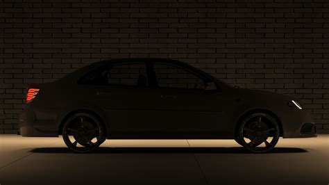 Chevrolet Gentra Tuning auto 3D model rigged | CGTrader