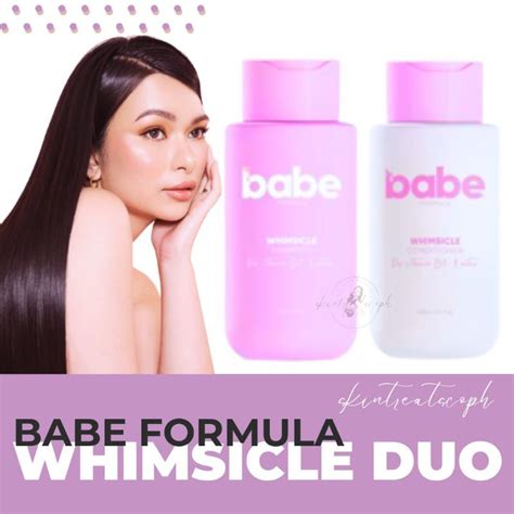 COD BABE Formula Whimsicle Duo Shampoo Conditioner Shopee Philippines