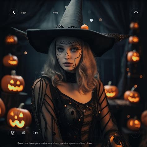 Premium AI Image | Halloween Event background design for social media