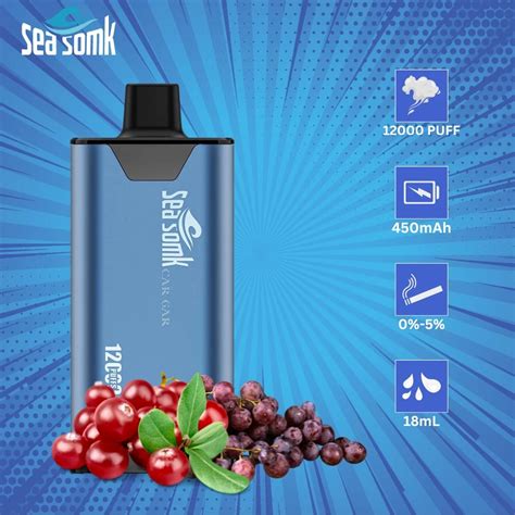 Seasomk Shenzhen With OEM Disposable Vape Mod 12000 Puff Vape