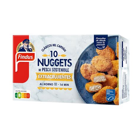 Findus Nuggets De Pescado Extracrujientes MSC Findus Caja 245 G