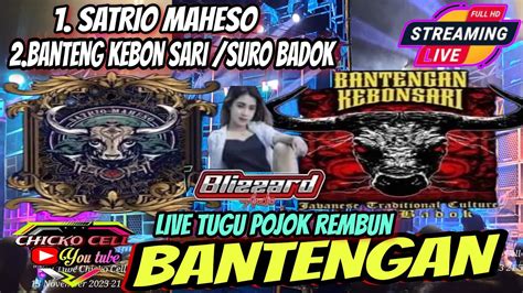 🔴live Bantengan Mberott ‼️ Satrio Maheso Kebon Sari Suro Badok Live