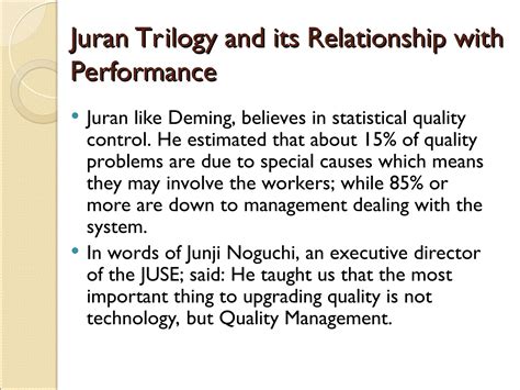 Juran On Leadership For Quality An Executive Handbook 3