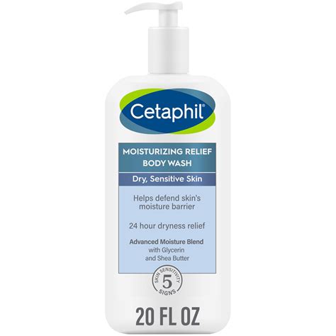 Cetaphil Body Wash New Moisturizing Relief Body Wash For Sensitive